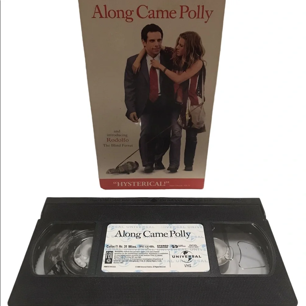 Along Came Polly VHS 2004 Video Tape - UNTESTED